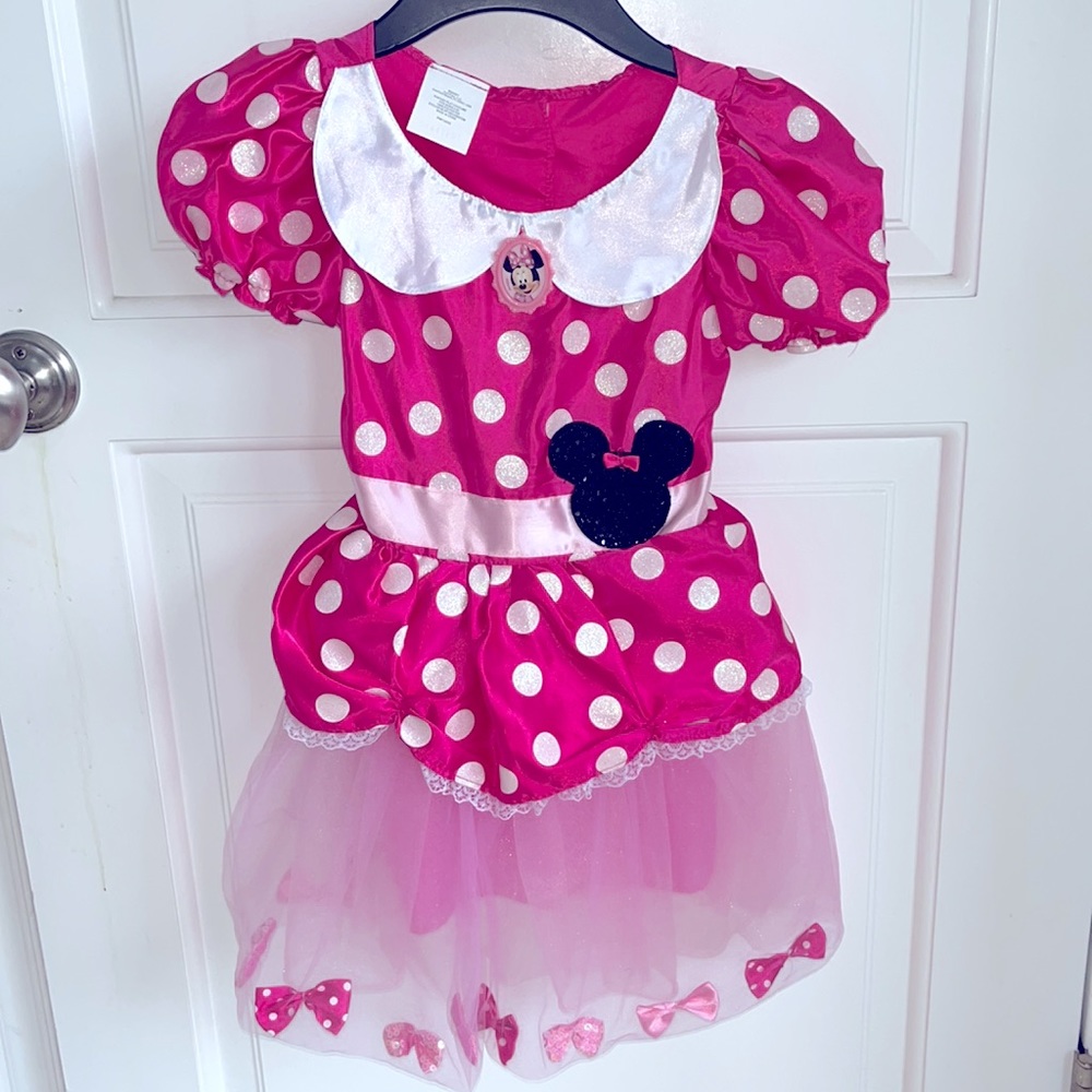 Super Cute Pink Minnie Mouse Tulle Dress 4 - 6